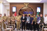 Gubernur Sumsel H Herman Deru menerima audiensi Uskup Keuskupan Agung Palembang