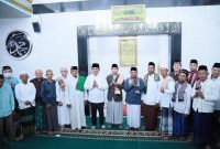 Gubernur Sumsel H Herman Deru saat Safari Jumat di Masjid Al-Falah, Jumat (23/9)