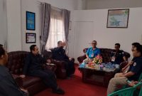 Persatuan Wartawan Indonesia [PWI] Banyuasin melakukan audiensi dengan Pengadilan Agama [PA] Kabupaten Banyuasin di Kelurahan Sukajadi Kecamatan Talang Kelapa, Rabu [19/10/2022].