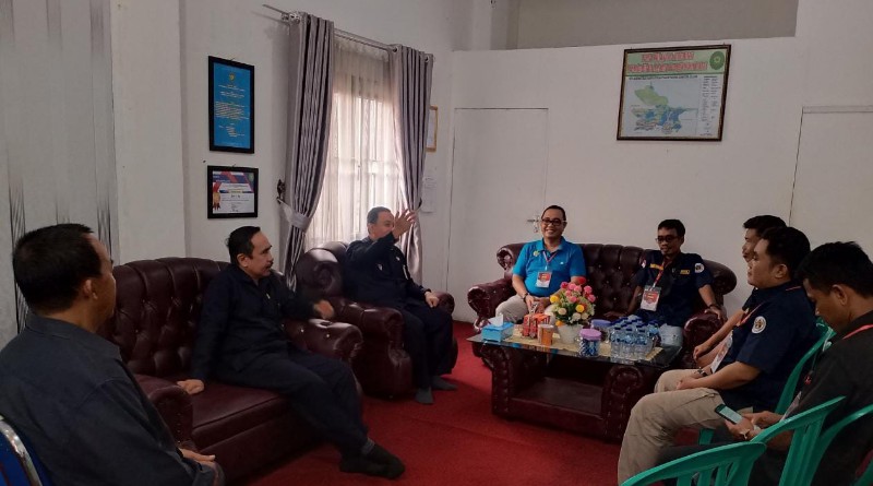 Persatuan Wartawan Indonesia [PWI] Banyuasin melakukan audiensi dengan Pengadilan Agama [PA] Kabupaten Banyuasin di Kelurahan Sukajadi Kecamatan Talang Kelapa, Rabu [19/10/2022].