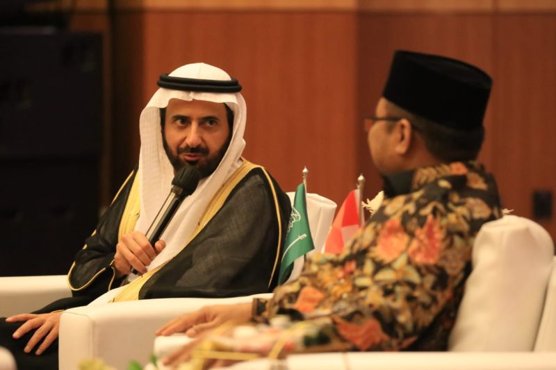 Pertemuan Menag Yaqut Cholil Qoumas dengan Menteri Haji dan Umrah Arab Saudi Tawfiq F Rabiah