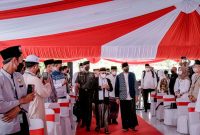 Menparekraf/Baparekraf Sandiaga Salahuddin Uno bersama Wapres RI Ma'ruf Amin