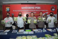 Ditresnarkoba Polda Kepulauan Riau berhasil menggagalkan aksi penyelundupan nakotika jenis Sabu
