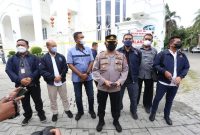 Kebakaran hebat yang terjadi di Masjid Islamic Center Jakarta, Rabu (19/10/22) sore, viral di media sosial