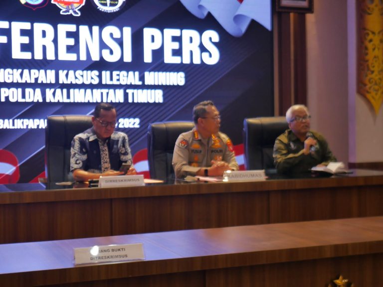 Sebanyak 4 Kasus dalam satu bulan terkahir, praktik tambang batu bara ilegal berhasil diungkap oleh Dit Reskrimsus Polda Kaltim