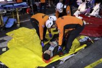 tragedi pesta Halloween di distrik Itaewon, Seoul, Korea Selatan, Sabtu (29/10/22)