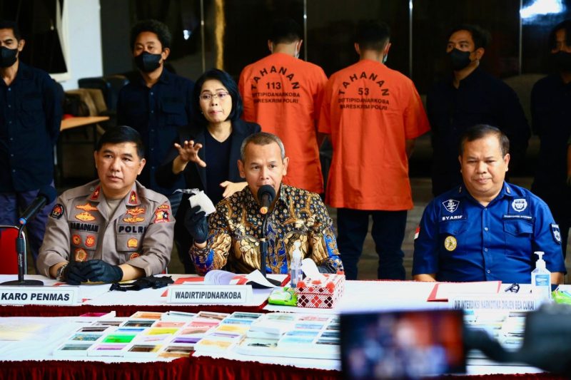 Bareskrim Polri membongkar jaringan narkoba internasional dari Iran
