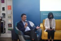 Pendiri FPCI sekaligus Ketua Panitia CIFP 2022, Dino Patti Djalal dalam konferensi pers persiapan Konferensi Kebijakan Luar Negeri Indonesia (CIFP), Kamis (24/11/2022). (Foto:FPCI)
