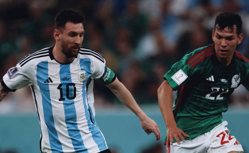 Lionel Messi saat bertanding di Lussail Stadium. Foto: Instagram @leomessi.