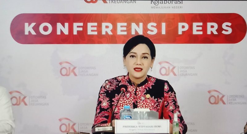 Anggota Dewan Komisioner Otoritas Jasa Keuangan Bidang Edukasi dan Perlindungan Konsumen Friderica Widyasari Dewi