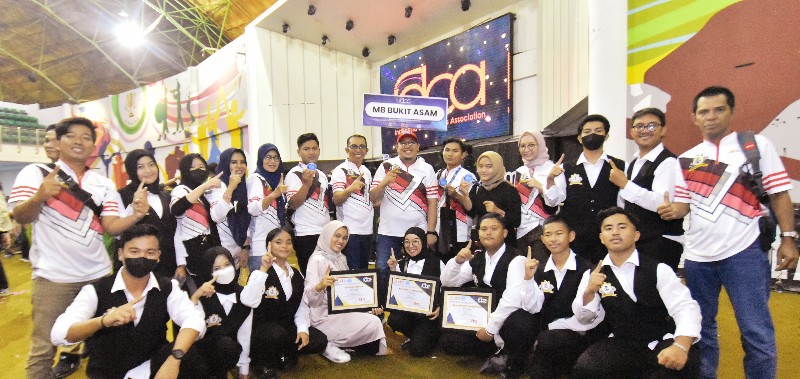 Marching Band Bukit Asam Ukir Prestasi Tingkat Nasional