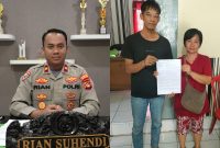 Kapolsek Ilir Barat [IB] 1, Kompol Rian Suhendi SPT SIK, kembali mengambil langkah Restorative Justice [RJ] terhadap pelaku kasus pencurian Handphone.