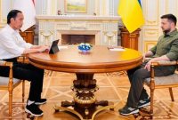Presiden Republik Indonesia Ir. H. Joko Widodo (Jokowi) menyebut Presiden Ukraina Volodymyr Zelensky bersedia menghadiri KTT G20 secara virtual