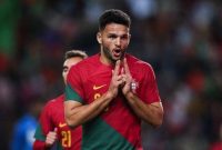 Striker berusia 21 Tahun Goncalo Ramos berhasil menjadi pemain terbaik (man of the match) dalam laga 16 besar Piala Dunia 2022 Qatar, Rabu (7/12/2022) dini hari WIB. (Foto: Reuters)