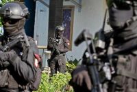 Densus 88 Antiteror Polri telah mengamankan 2 orang terduga teroris di Sukoharjo, Jawa Tengah