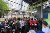 Dittipid Narkoba Bareskrim Polri saat memusnahkan barang bukti narkoba di RSUD dr. Pringadi Medan, Sumatera Utara, Kamis (15/12/2022). (Dok. Bareskrim Polri)