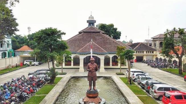 Loji gandrung tempat unduh mantu Kaesang-Erina. Foto: Instagram @pesonasolo