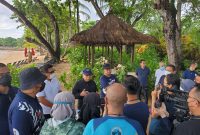 Wakil Presiden Ma'ruf Amin ketika ditanya awak media mengenai tanggapan permintaan maaf Belanda di masa kolonialisme, usai melakukan olahraga pagi di kawasan Indonesia Tourism Development Corporation (ITDC), Nusa Dua, Bali, Jumat (23/12)