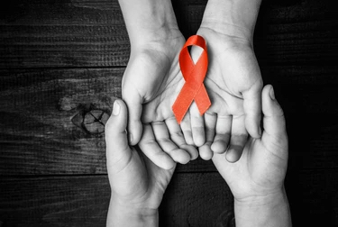 Ilustrasi anak dengan HIV/AIDS. (Foto : Shutterstock)