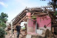 Kerugian akibat gempa 5,6 magnitudo yang mengguncang Cianjur pada Senin (21/11/2022) lalu mencapai total Rp4 triliun