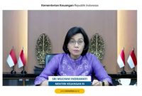 Menteri Keuangan Sri Mulyani pada konferensi pers APBN Kita, Selasa (20/12/2022) (Foto: Tangkapan Layar YouTube Kemenkeu)