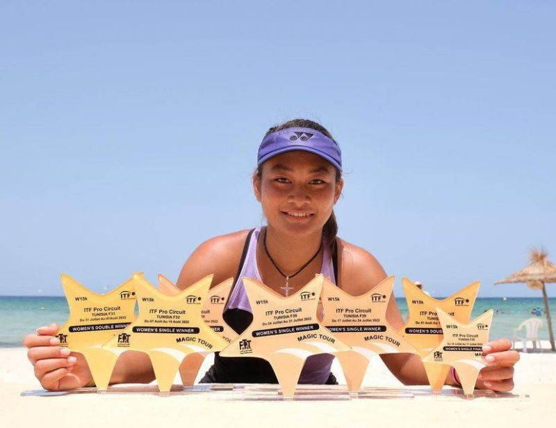Petenis Indonesia Priska Madelyn Nugroho. Foto: Instagram Priska