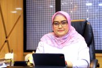 Direktur Jenderal Pembinaan Hubungan Industrial dan Jaminan Sosial Tenaga Kerja, Indah Anggoro Putri. (Foto : Humas Kemnaker)