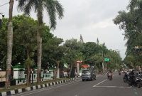 Kamera CCTV yang berada di depan rumah dinas Wali Kota Blitar di Jalan Sudanco Suprijadi