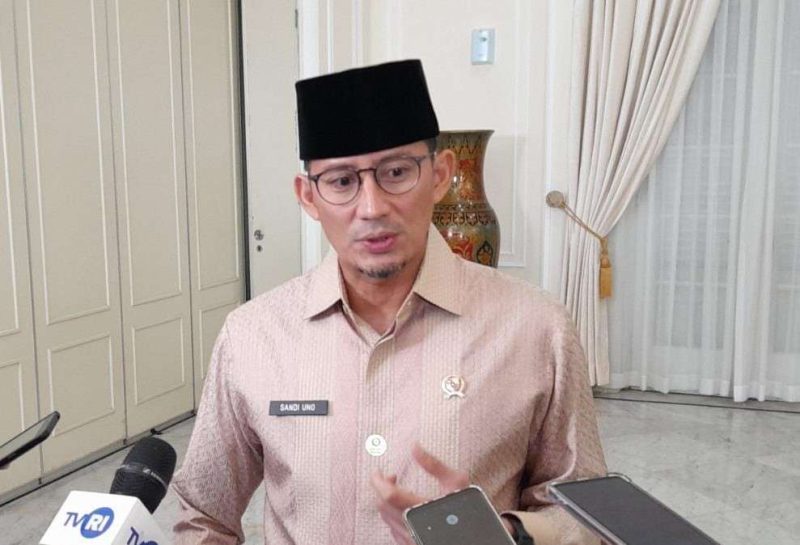 Menteri Pariwisata dan Ekonomi Kreatif, Sandiaga Uno