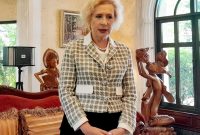 Duta Besar Rusia untuk Indonesia, Lyudmila Vorobieva, saat pengarahan pers, Rabu (21/12/2022) di Jakarta