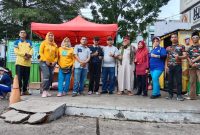 Forum Palembang Bangkit Sumatera Selatan (FPB Sumsel) menggelar senam sehat