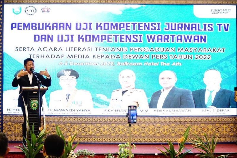Gubernur Sumsel, H Herman Deru