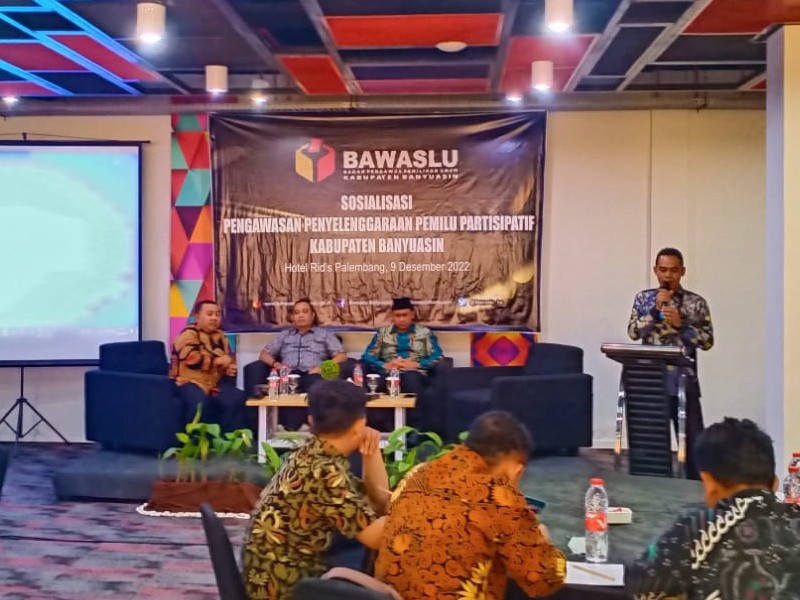 Bawaslu Banyuasin Fokus Cegah Pelanggaran Pemilu Serentak 2024