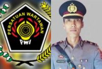 Logo PWI dan Iptu Umbaran Wibowo