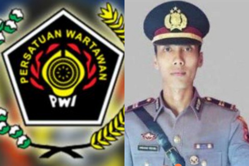 Logo PWI dan Iptu Umbaran Wibowo