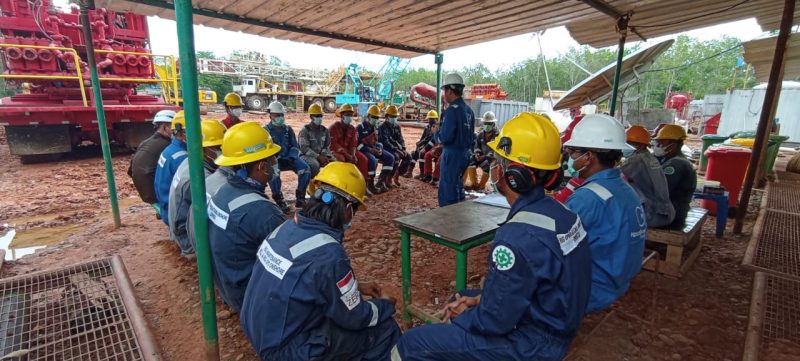 cadangan gas baru melalui sumur eksplorasi Flamboyan-1, Blok South Sumatra