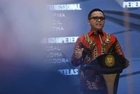 Menteri PANRB Abdullah Azwar Anas dalam Sosialisasi Peraturan Menteri PANRB No. 1/2023 tentang JF, di Jakarta, Jumat (27/01/2023). (Foto: Humas Kemenpan RB)