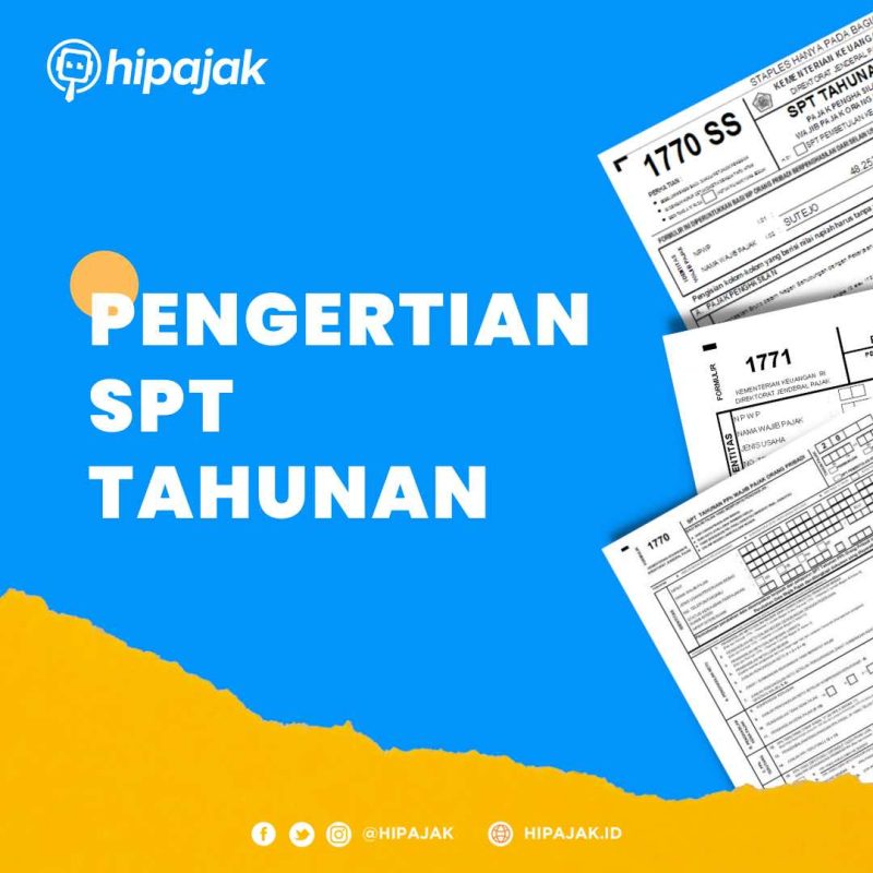 Foto: ilustrasi SPT Tahunan (sumber hipajak.id)
