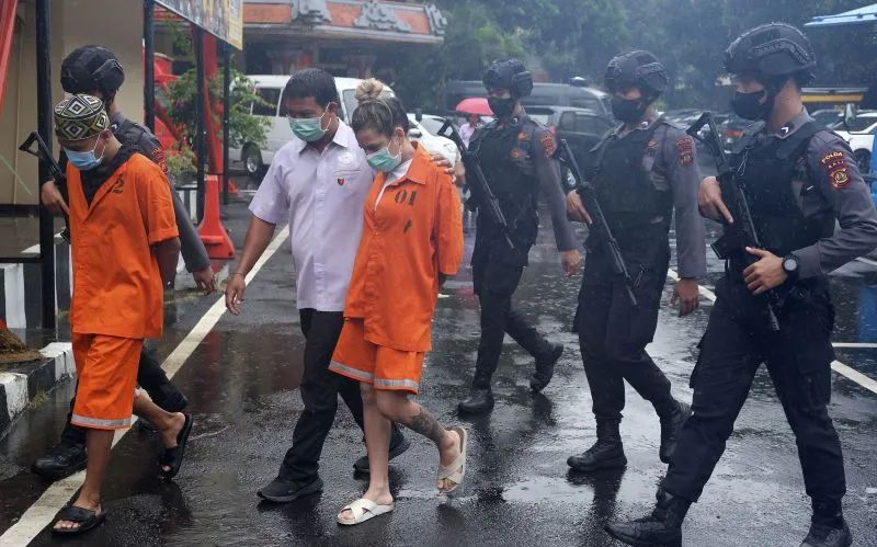 Polda Bali berhasil menyita kokain seberat 3,9 kilogram dari dalam koper seorang gadis 19 tahun asal Brasil (Sumber: bidhumas Polda Bali)