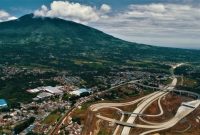 Salah satu ruas tol Gedebage-Tasikmalaya-Cilacap atau Tol Getaci. (Dok. Waskita Karya)
