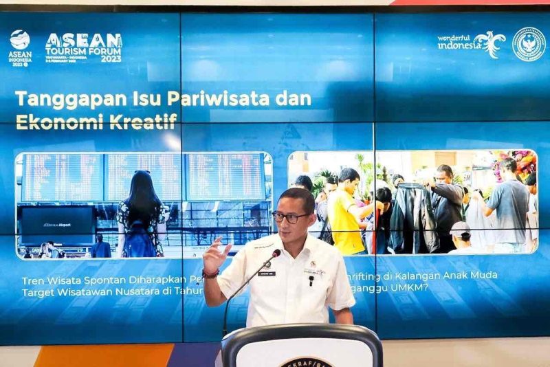 Menparekraf Sandiaga Uno dalam