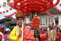Tradisi Grebeg Sudiro 2023, Minggu (15/1/2023). (Foto: Instagram Pemkot Solo)