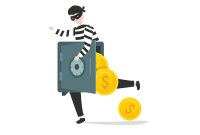 Ilustrasi kejahatan di sektor finansial (sumber foto: Freepik)