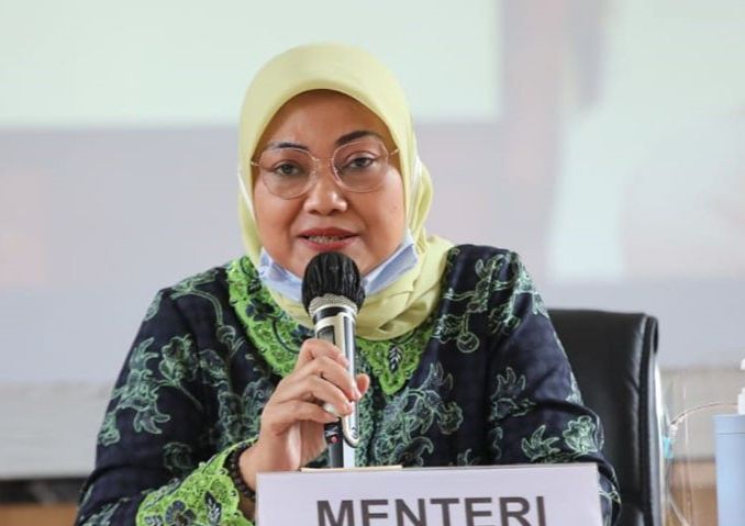 Menteri Ketenagakerjaan (Menaker) Ida Fauziyah 