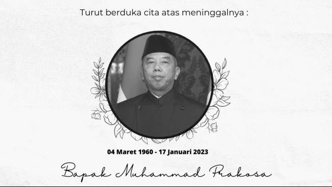 Dubes Luar Biasa dan Berkuasa Penuh RI untuk Italia, Muhammad Prakosa, meninggal dunia, Selasa (17/1/2023)