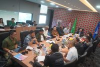 PSSI saat menggelar rapat Komite Eksekutif (Executive Committee) di kantor PSSI, GBK Arena pada Kamis (12/1/2023). (FOTO: PSSI)