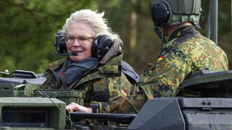 Menteri Pertahanan Jerman Christine Lambrecht. (Foto: EuroNews)