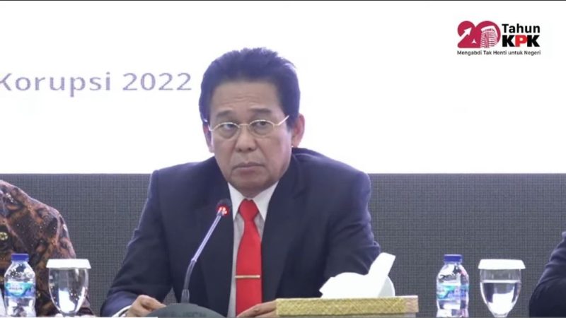 Wakil ketua KPK Johanis Tanak.
