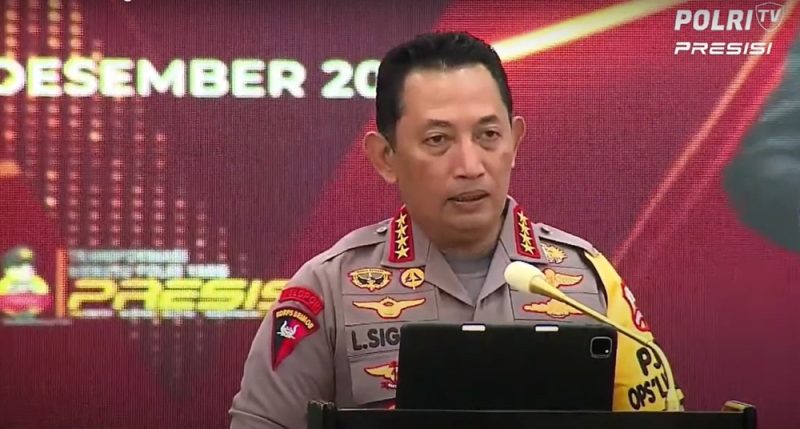 Kapolri Jenderal Polisi Drs Listyo Sigit Prabowo MSi