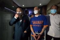 FI tersangka kasus KDRT pada Venna Melinda resmi ditahan di Polda Jatim. (Foto: Instagram Hotman Paris)